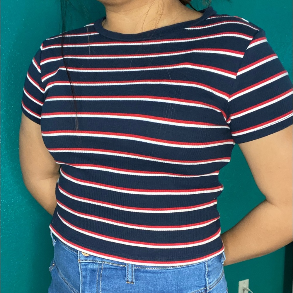 Divided Crop Top
